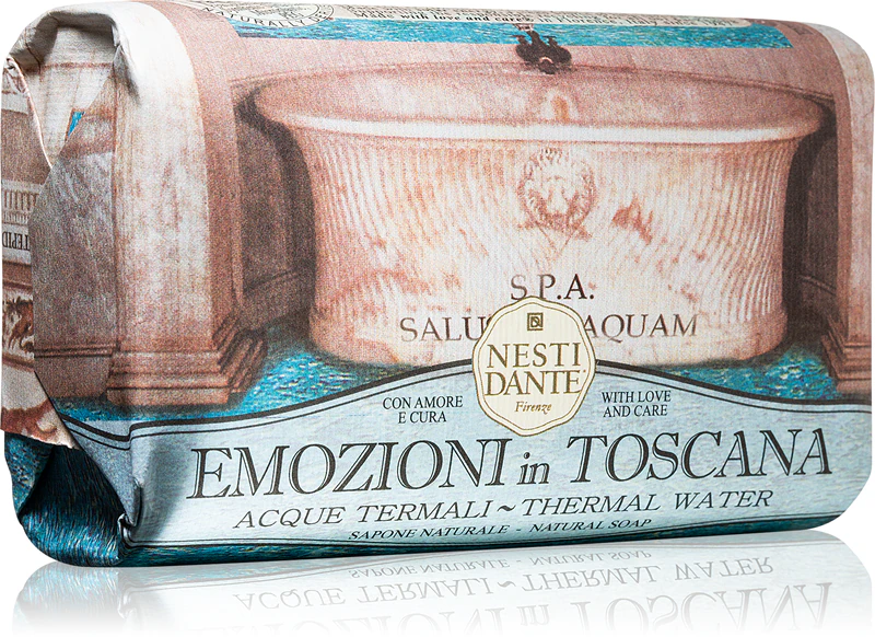 Sabonete natural Nesti Dante Emozioni em Água Termal Toscana