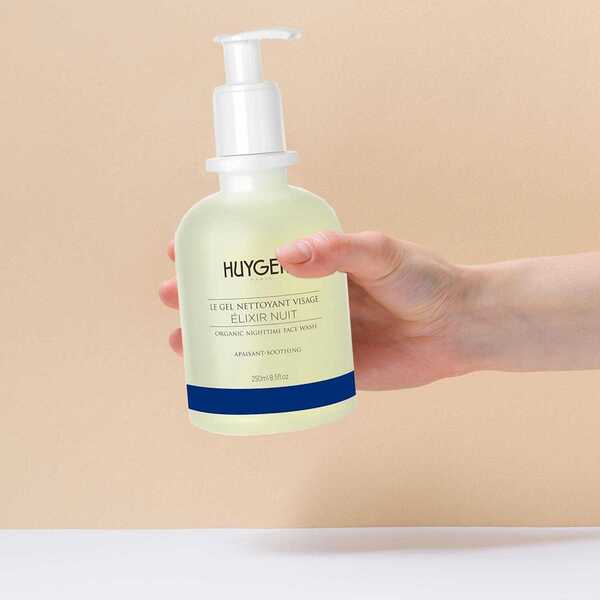 Detergente viso rigenerante biologico Huygens Bois Rose, 250 ml