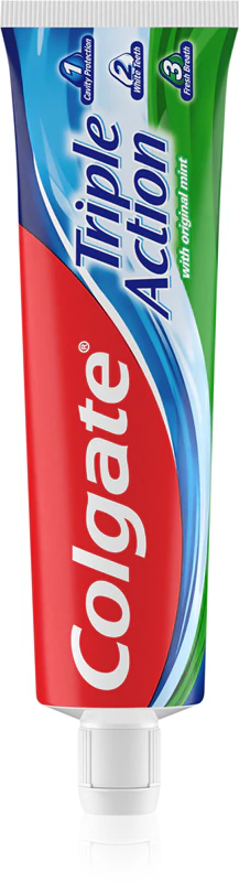 Creme dental Colgate Triple Action Original Mint Anticáries