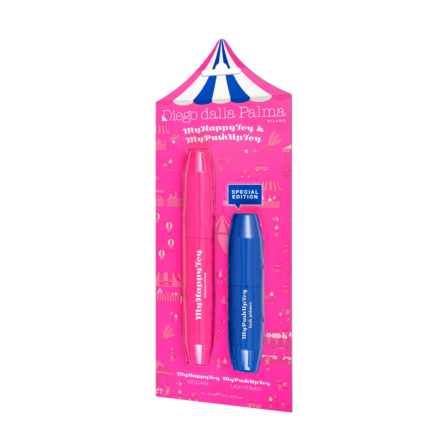 Occhi Kit Myhappytoy Mascara +Mini Primer - Cofanetto Make Up, Mascara