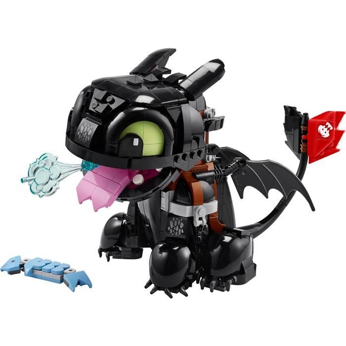 LEGO Minifiguur - LEGO - 10375 - Draken: Tandloos - Zwart - Voor volwassenen - Zelfmontage vereist