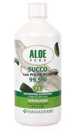 FARMADERBE Aloë Vera Sap Pure Pulp 1Ml