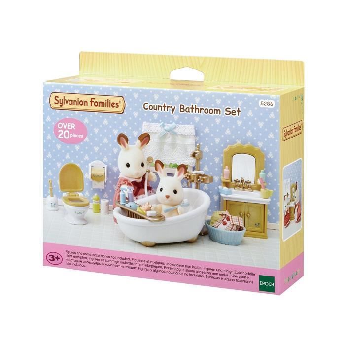 SYLVANIAN FAMILIES - 5286 - The Bathroom Set - The Village