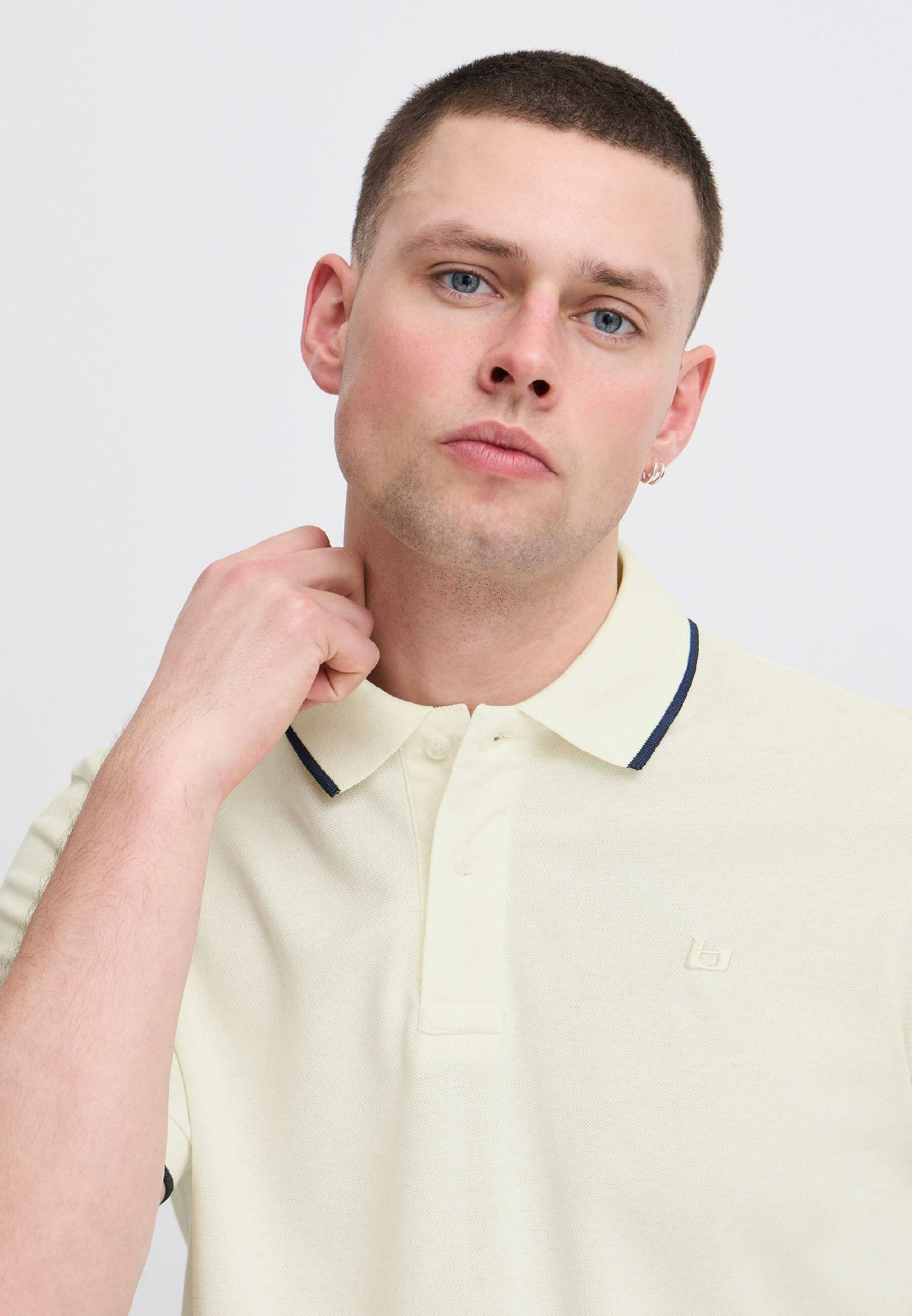Blend BHEDIN - Poloshirt - sneeuwwit