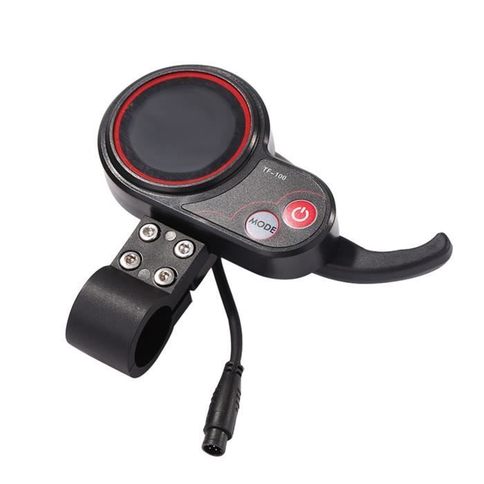 Velocímetro LCD TF-100 de 48 V para patinete eléctrico Kugoo M4, pantalla con acelerómetro.