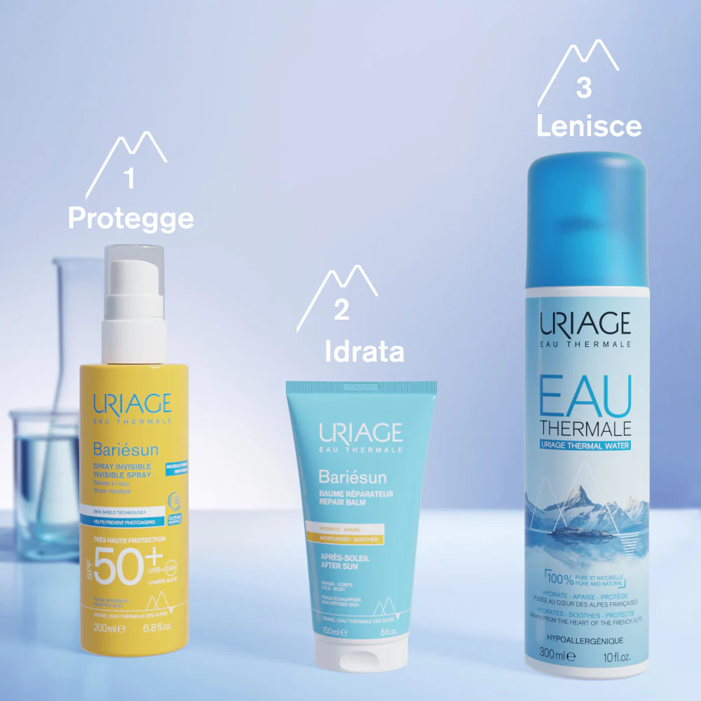 BARIESUN Spray Invisibile SPF50+ - Spray solare corpo alta prot.