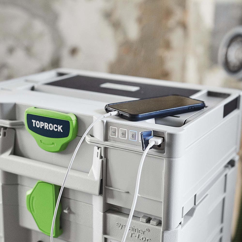 Bluetooth-høyttaler FESTOOL 20W TOPROCK Systainer3 SYS3BT20M13 205503