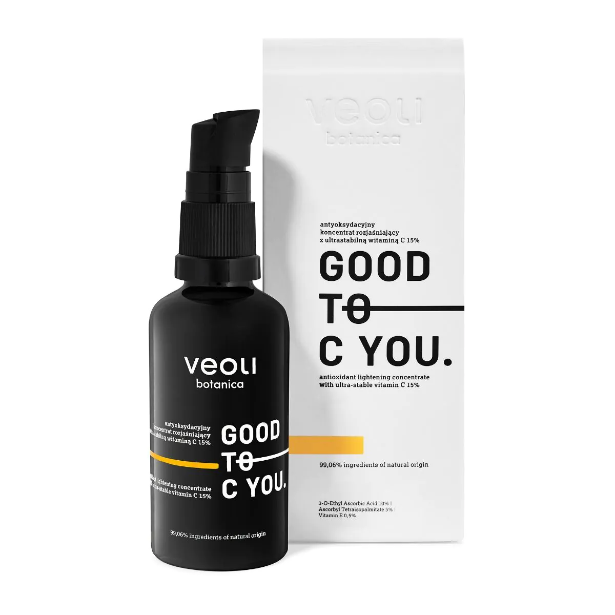 Veoli Botanica Good To C You Antyoksydacyjny Koncentrat Rozjaśniający