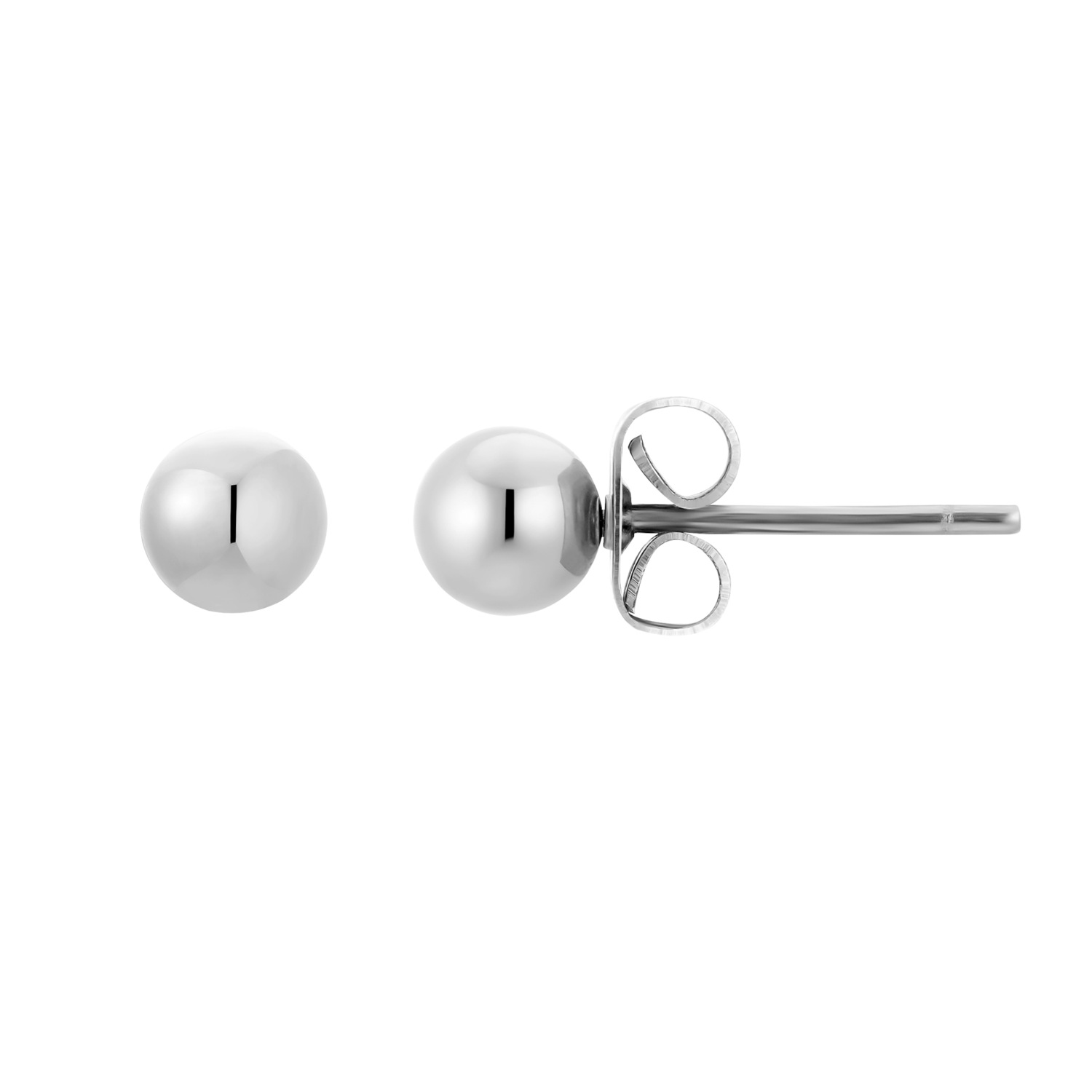 Heideman Boucles d'oreilles Ethan couleur argentée polie