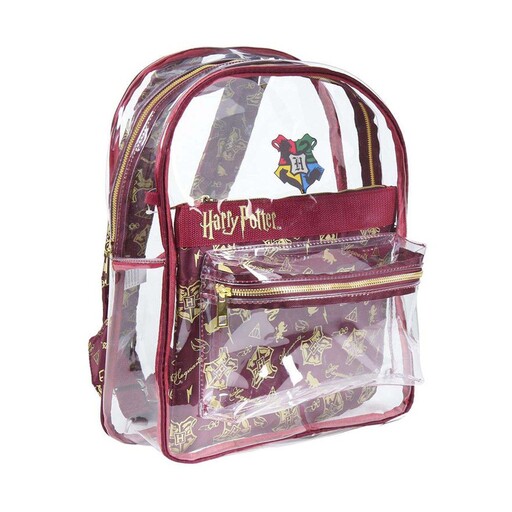Mochila Casual Moda Transparente Harry Potter 29x38x9,5 Cm