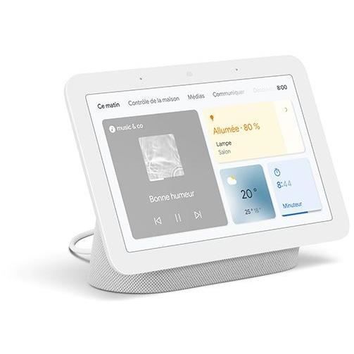 Smart display - Google Nest Hub (2nd generation) - Voice-controlled speaker - Gray