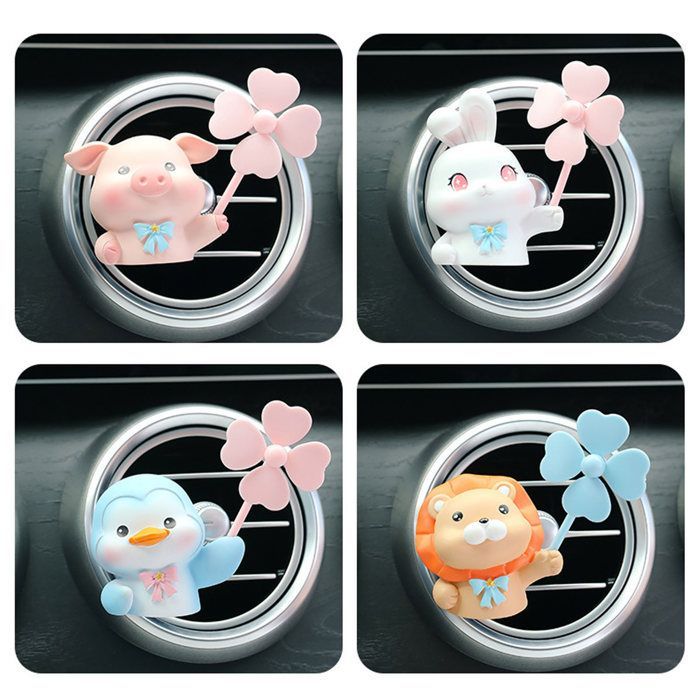 Vvikizy Deodorante per auto Veicolo Vettore Deodorante per auto Clip Decorazione auto Maiale