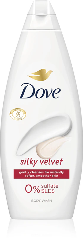 Dove Silky Velvet Nutritivo Gel de Banho