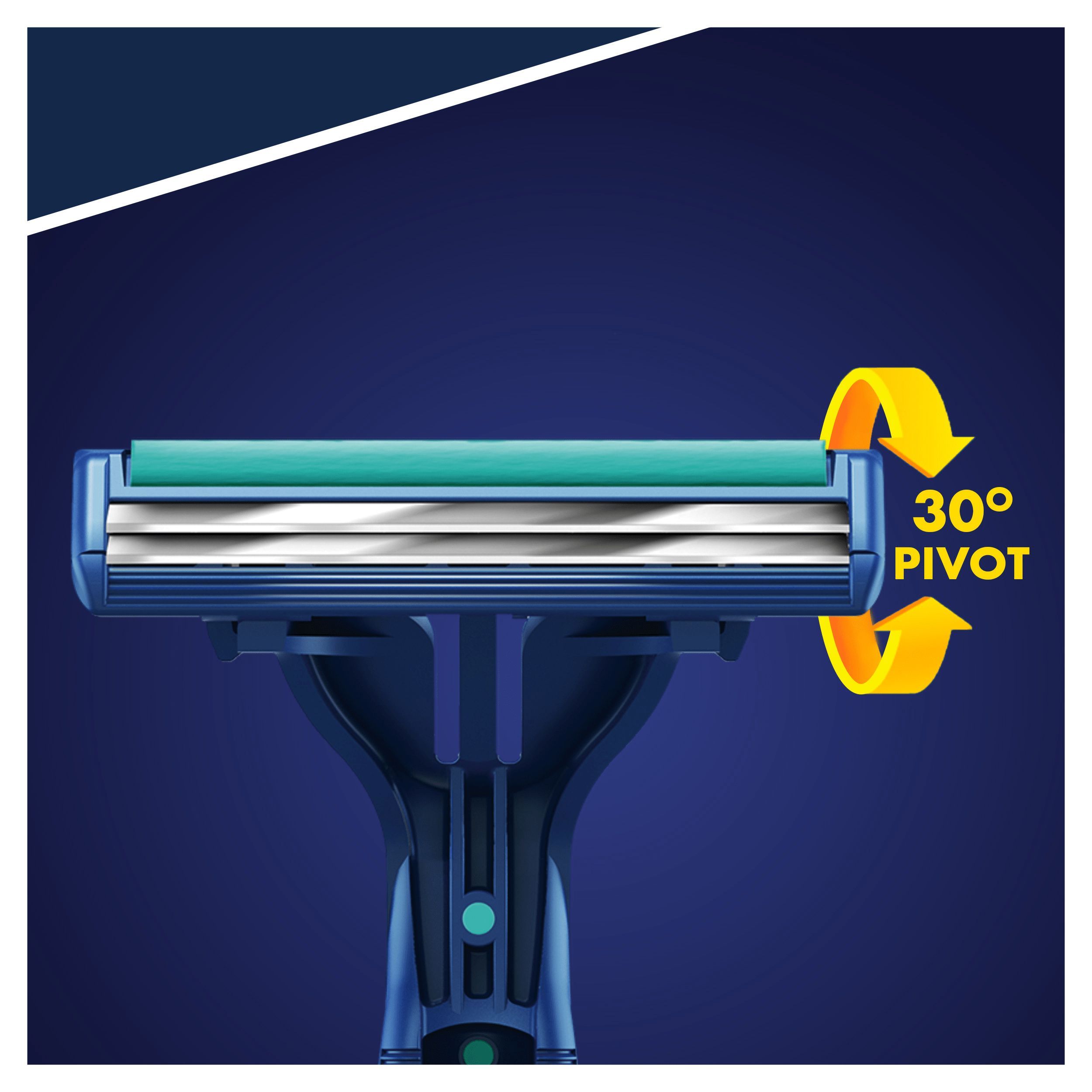 Britvice za enkratno uporabo Blue II Plus Slalom Britvice