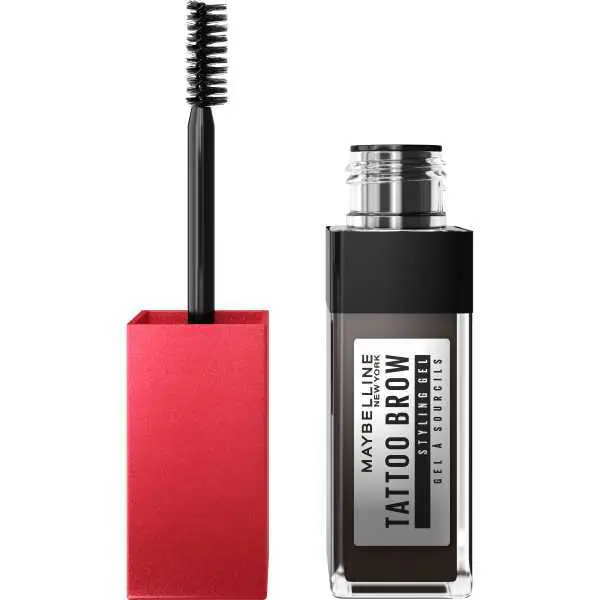 Maybelline Tattoo Brow 36 timers brynsgel, svart brun