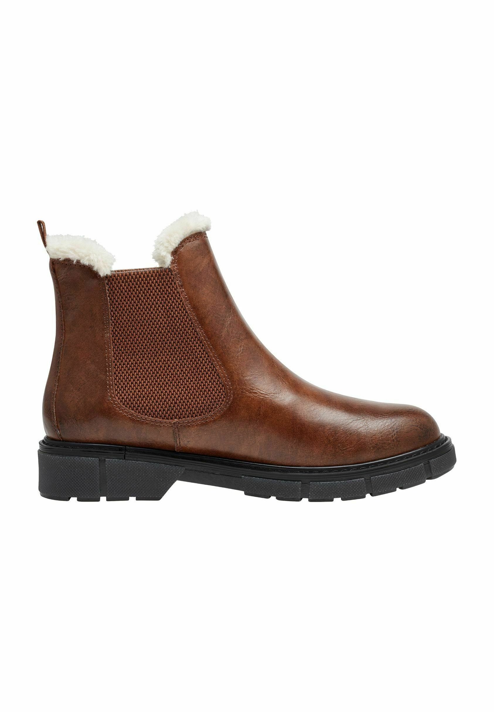 Bottes d'hiver Marco Tozzi - peigne cognac