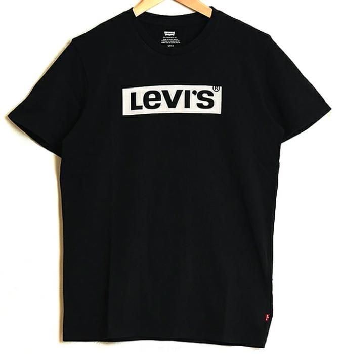 Levi's Herren-T-Shirt mit Grafikprint, Schwarz
