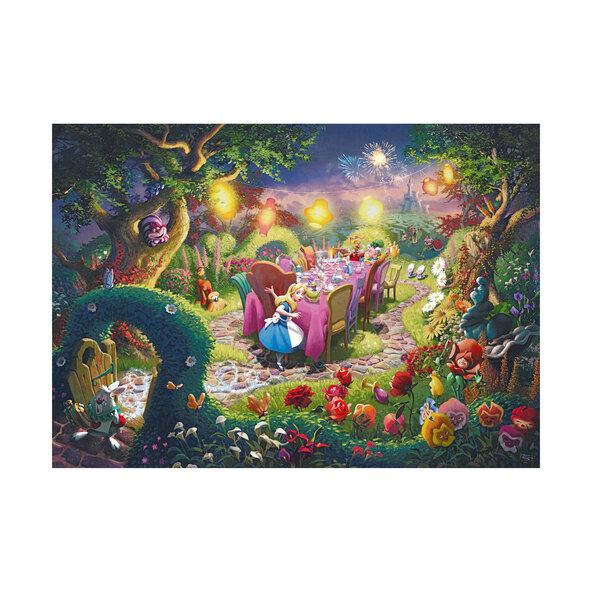 Pussel, 6 000 bitar, Disney, Hattmakarens Tebjudning