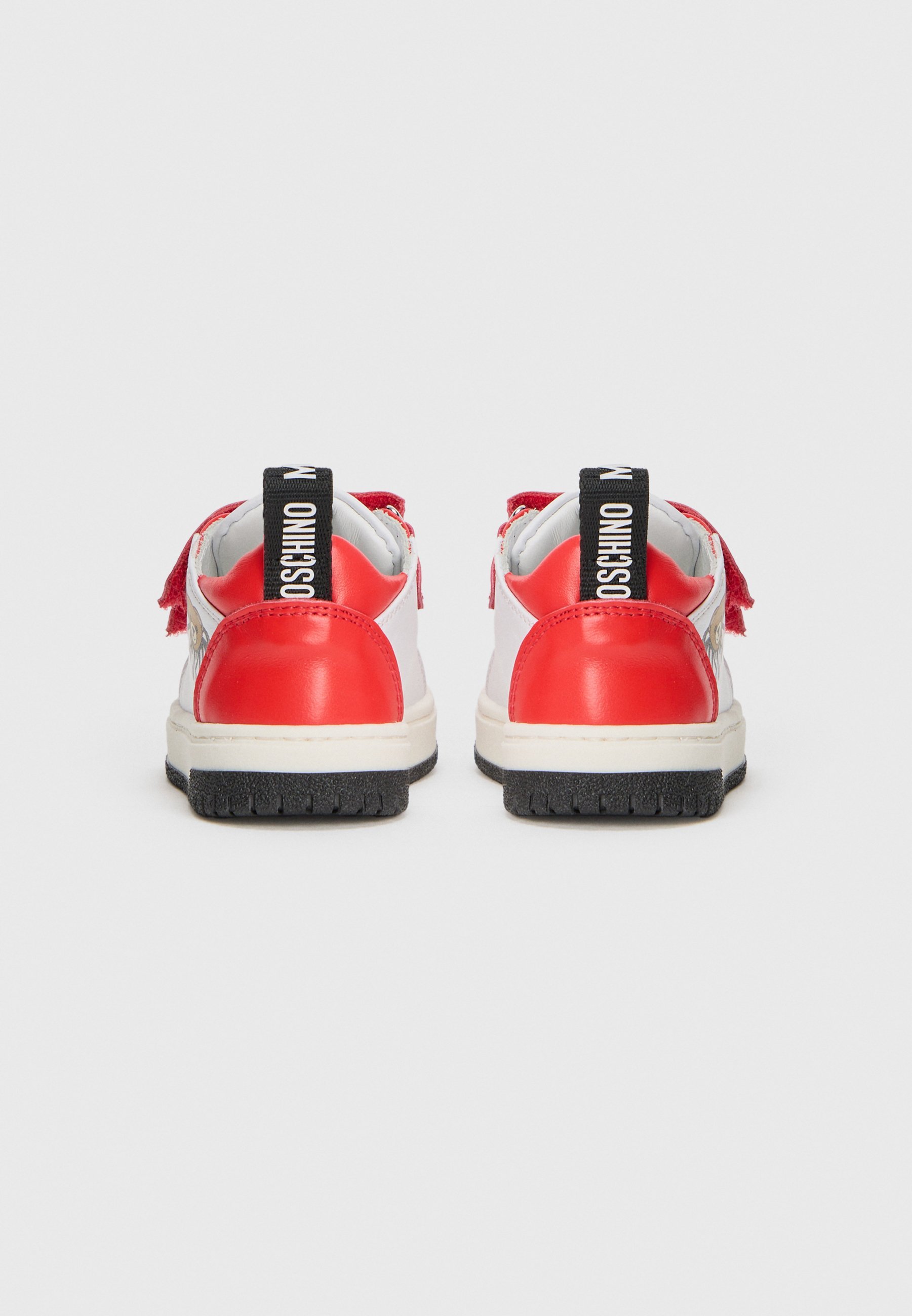 MOSCHINO UNISEX - Edzőcipő - piros/fehér/fekete