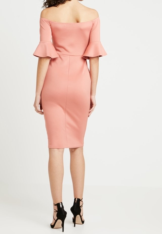 Robe droite Club L London - orange