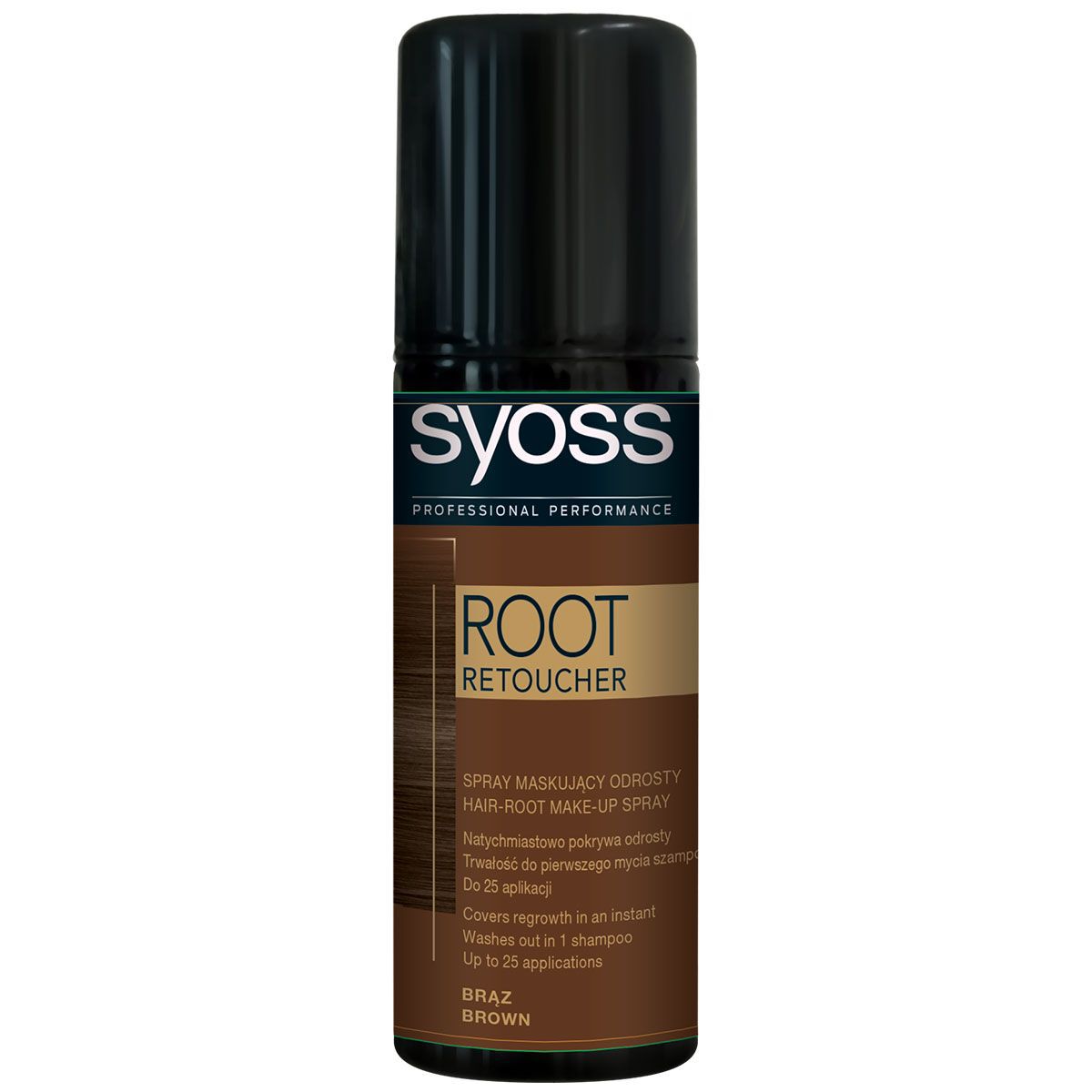 Syoss sakņu retušēšanas sprejs tumši blondam 120ml