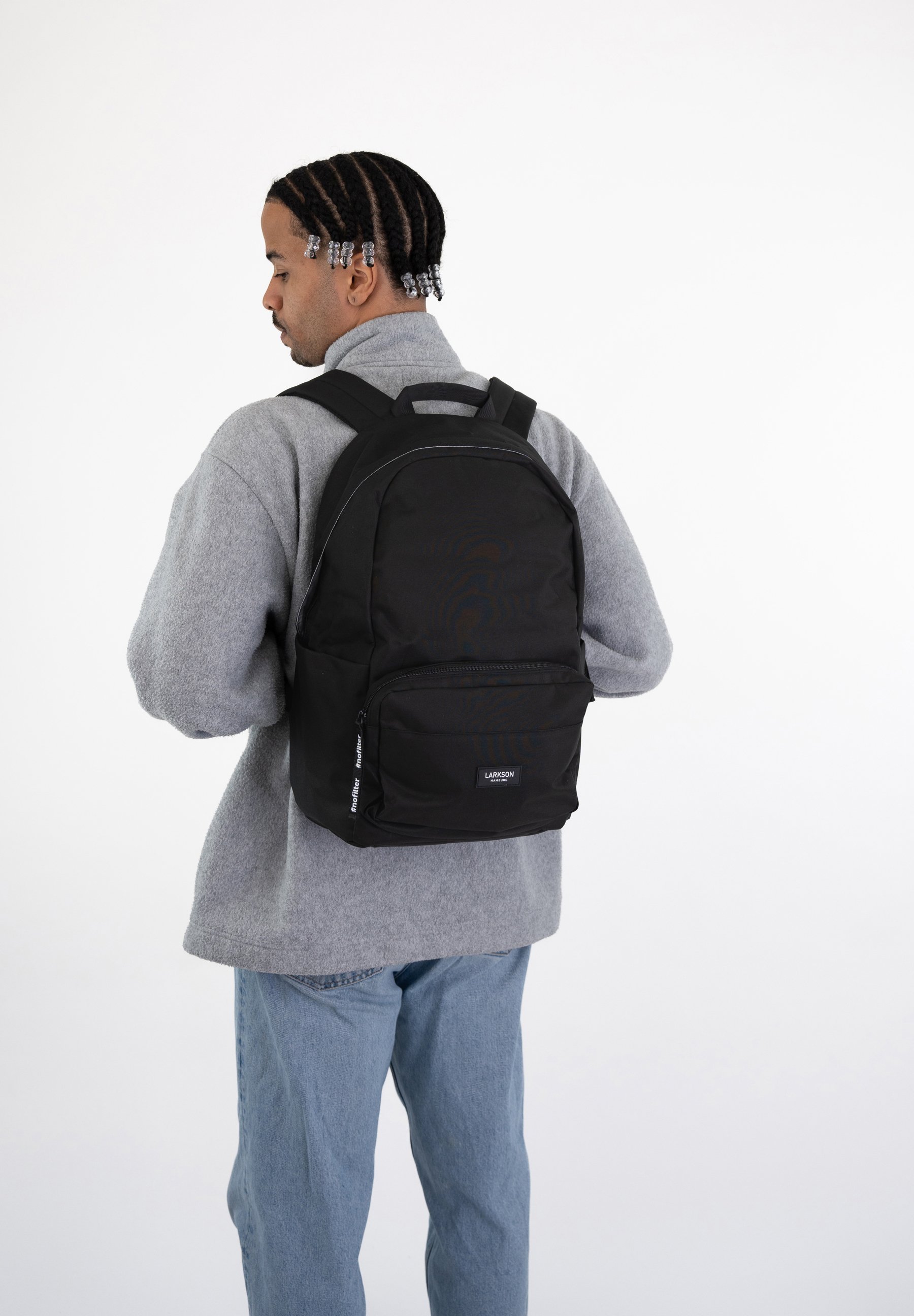Larkson NO 3 - Schooltas - zwart