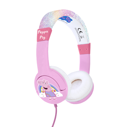 Otl Auriculares Infantis Peppa Pig Arco-Íris
