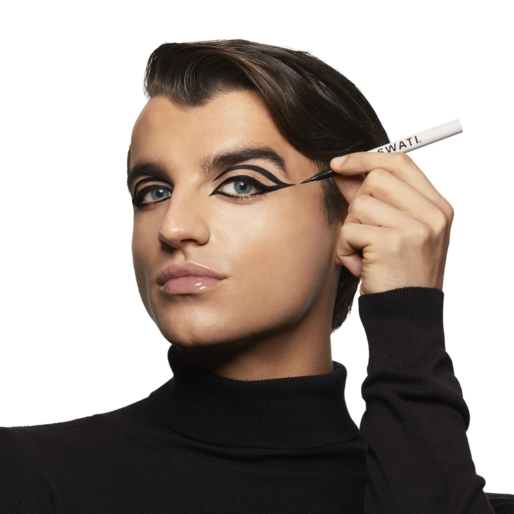 Tuș de ochi lichid adeziv pentru gene Vanta - SWATI Cosmetics