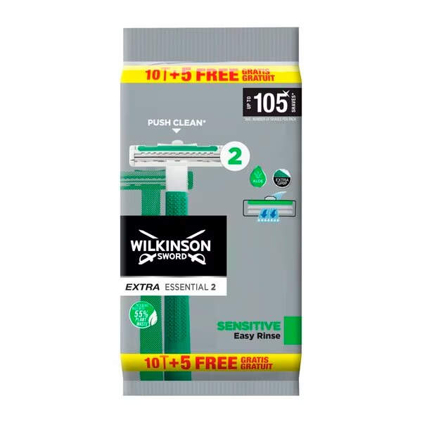 Wilkinson Sword Extra 2 Sensitive britvice za enkratno uporabo<br>15 kosov