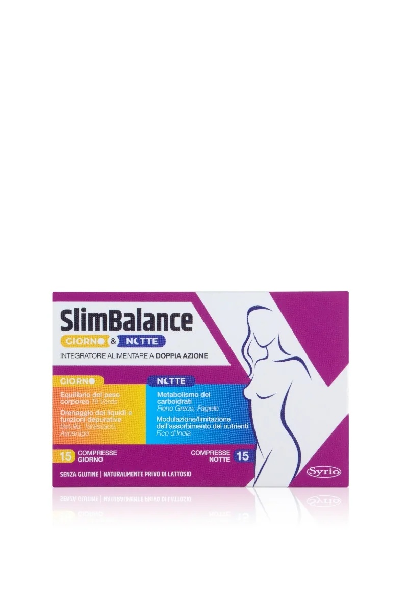 SYRIO Slim Balance Jour et Nuit 15 comprimés Jour 15 comprimés Nuit