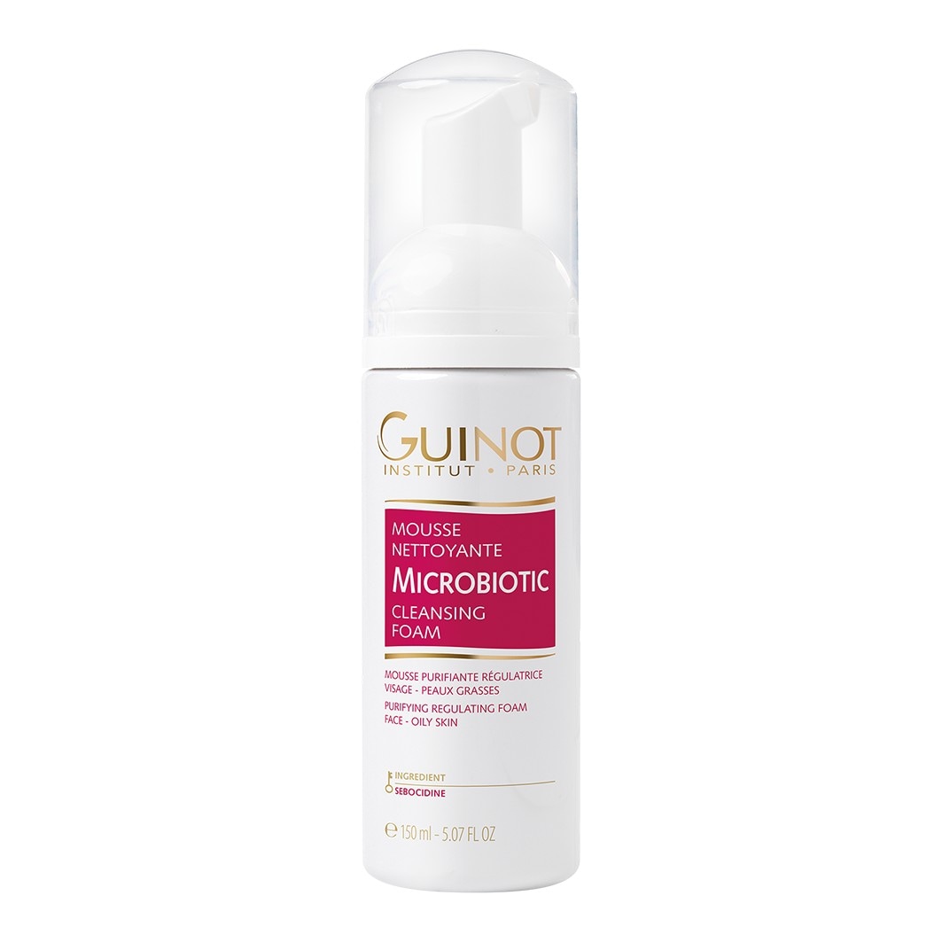 Guinot ansigtsrensende skum mikrobiotisk mousse - 150 ml