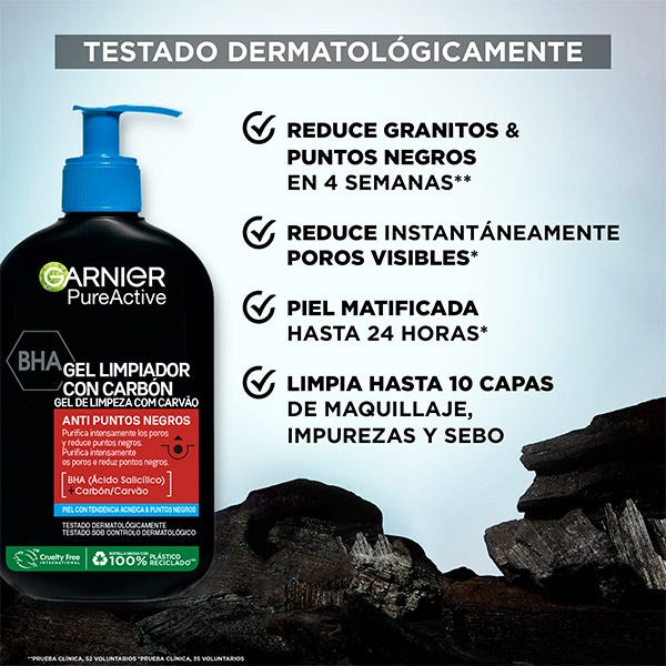 Trækulsrensende gel | 250 ml