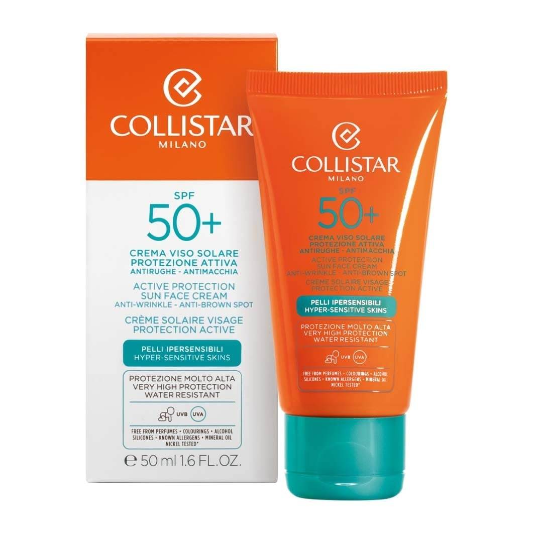 Collistar krema za sunčanje s aktivnom zaštitom, SPF 50+ - 50 ml