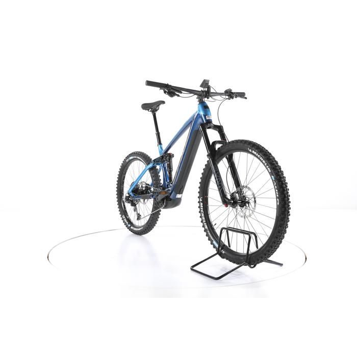 Bicicleta eléctrica - Corratec E-Power RS 160 Pro Plus - azul - Bicicleta de montaña eléctrica con suspensión completa - Bosch 750 Wh Reacondicionada