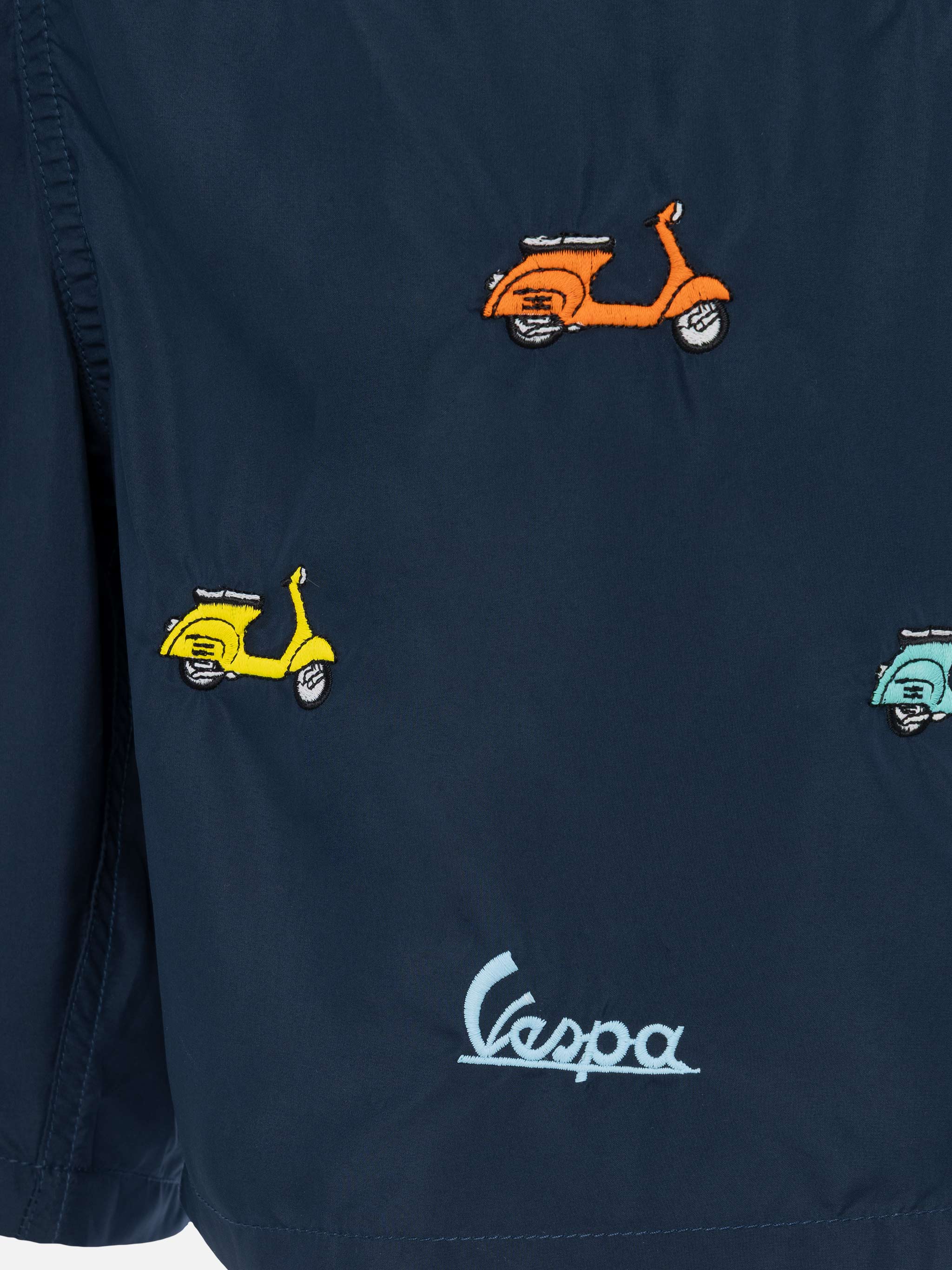 Lichtgewicht zwempak van lichte stof met Vespa-borduurwerk | VESPA SPEC
