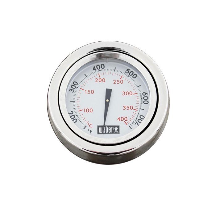 Thermometer holder for Weber Genesis II barbecue