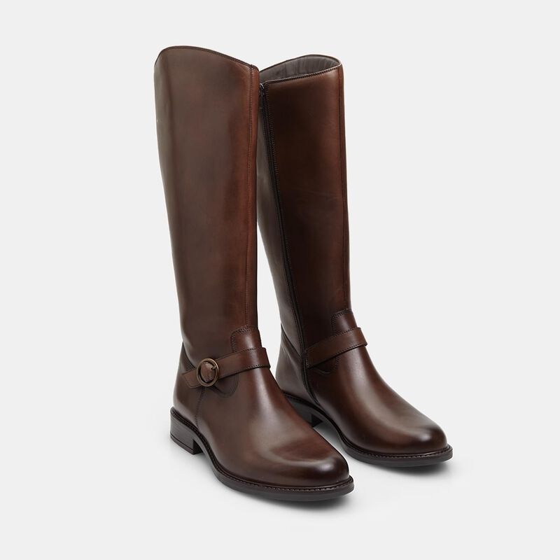 Skórzane buty damskie
