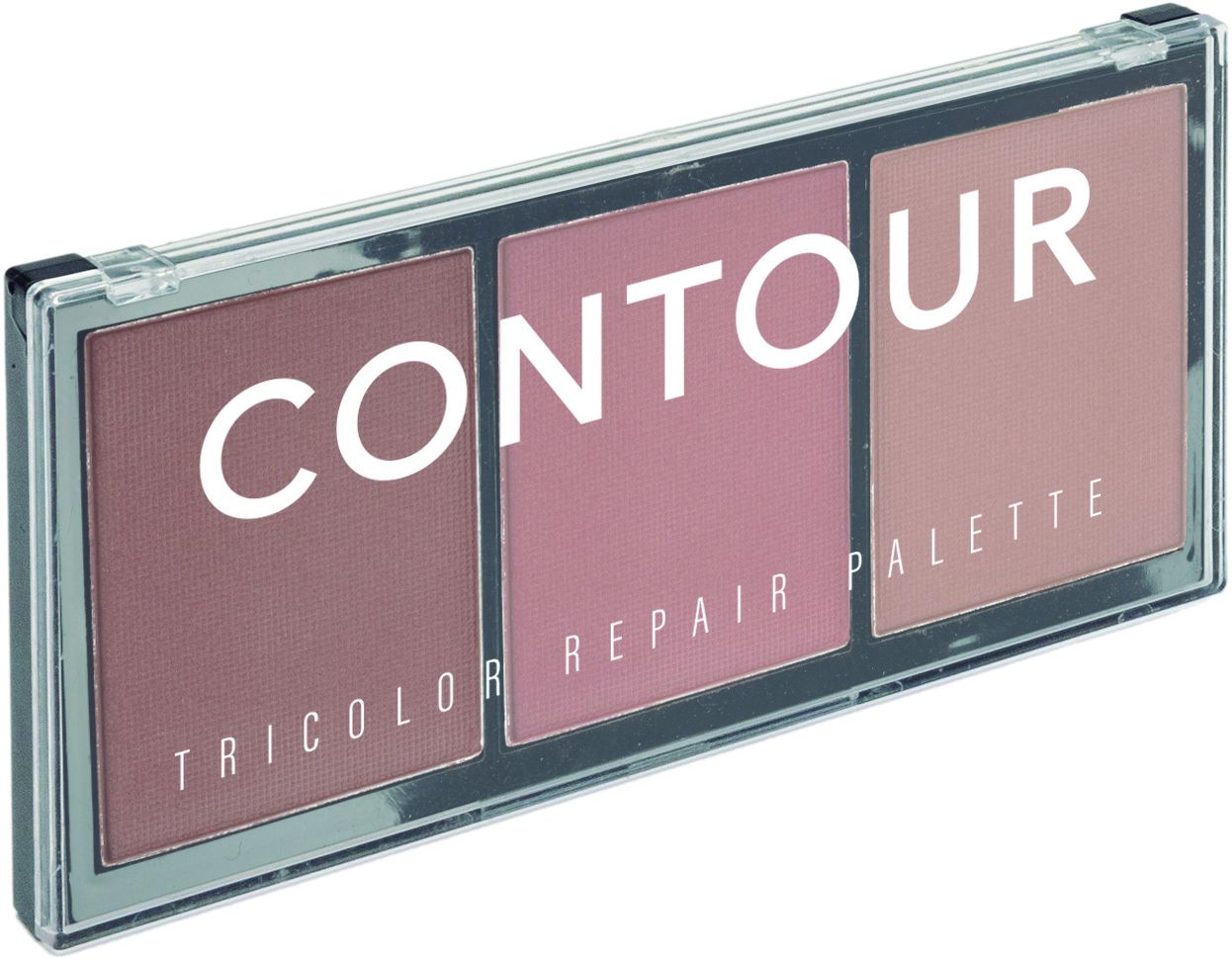 Paleta na opravu kontúr Contour Tricolor Palety na očné tiene a make-up