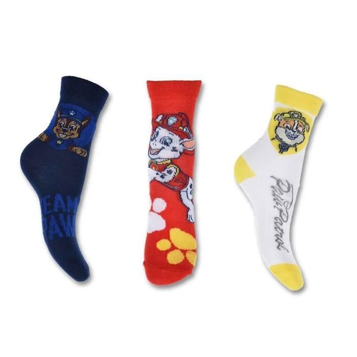 Verpakking met 6 paar Paw Patrol-sokken voor jongens
