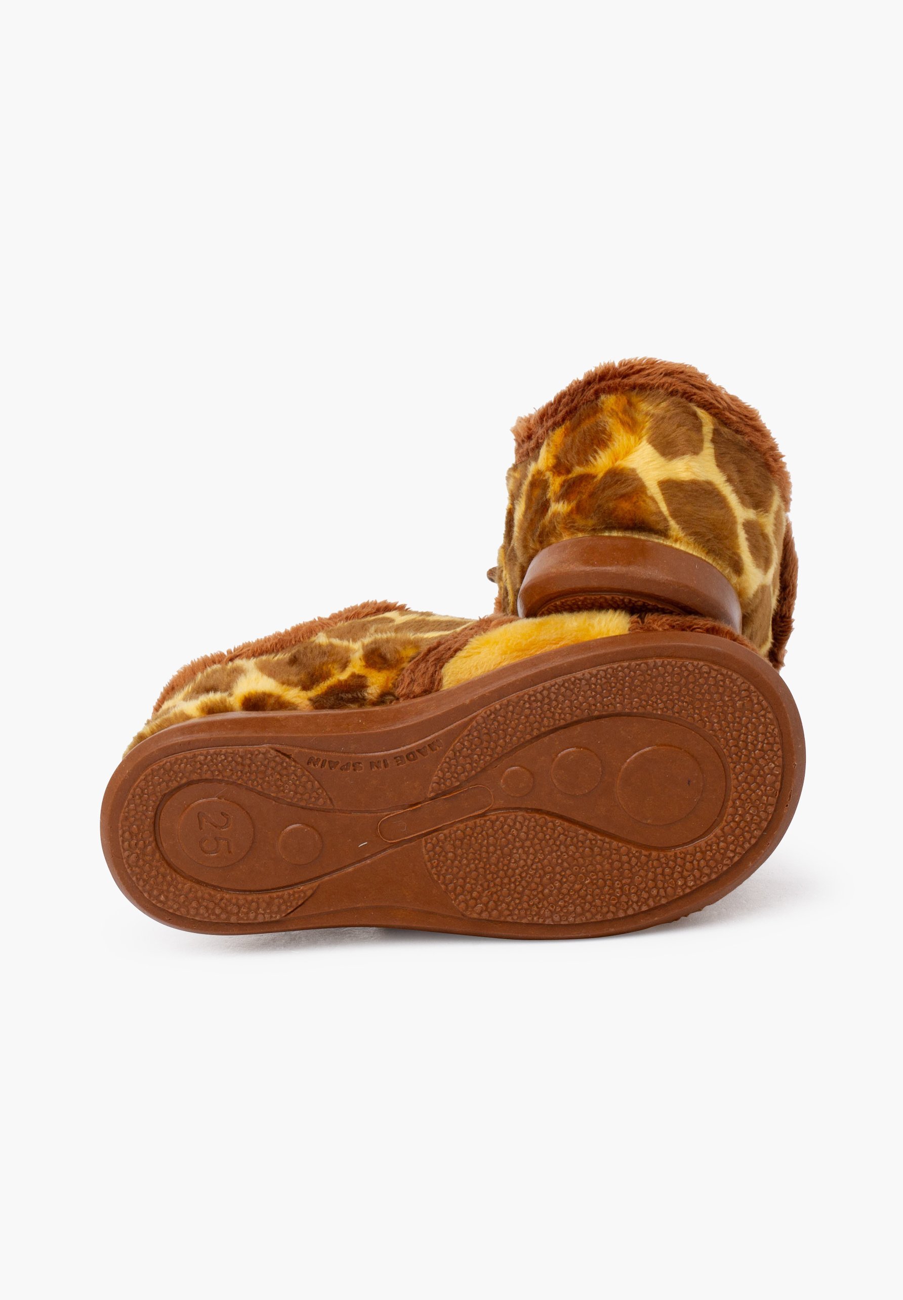 Pisamonas Slip-ons – braun und gelb