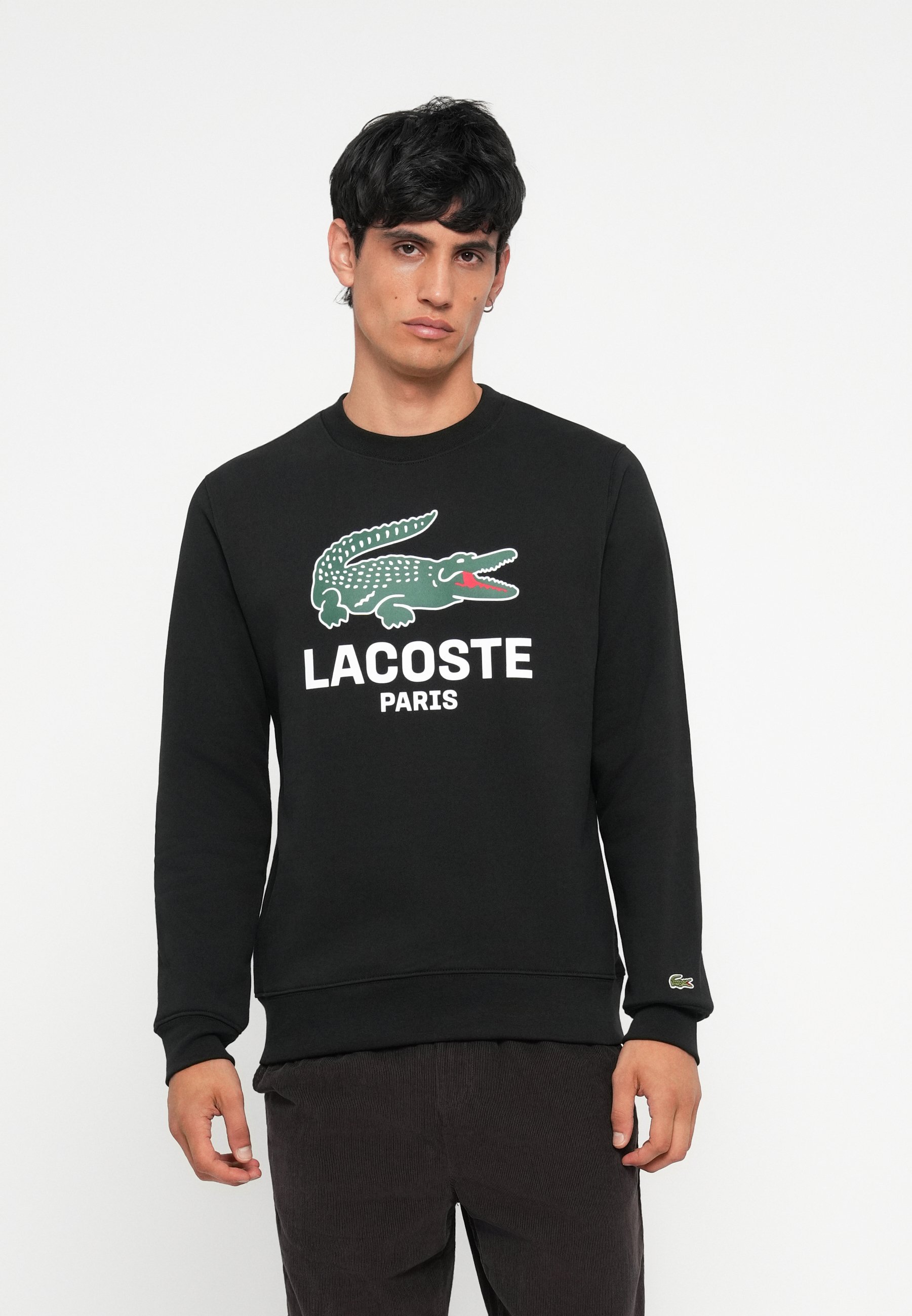 Lacoste sweatshirt - zwart