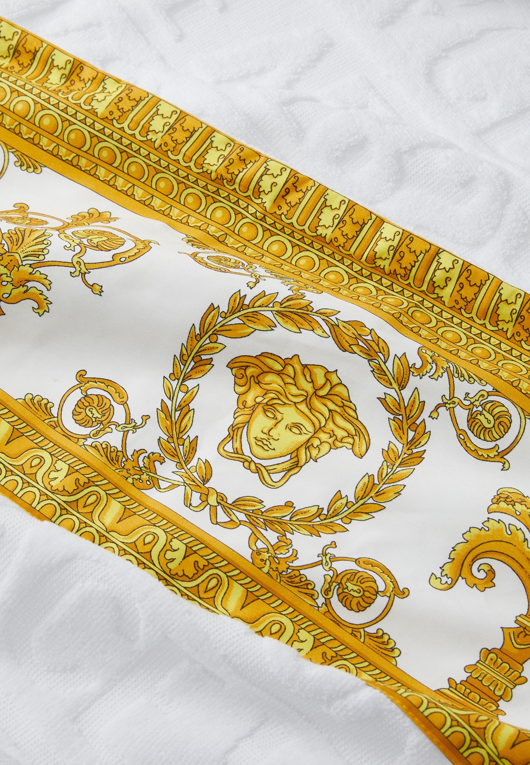 Versace BADHANDDOEK I HEART BAROQUE - Strandhanddoek - wit