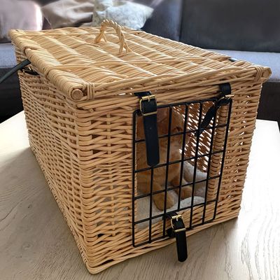 Aumüller Cesta De Mimbre Guarida Para Gatos