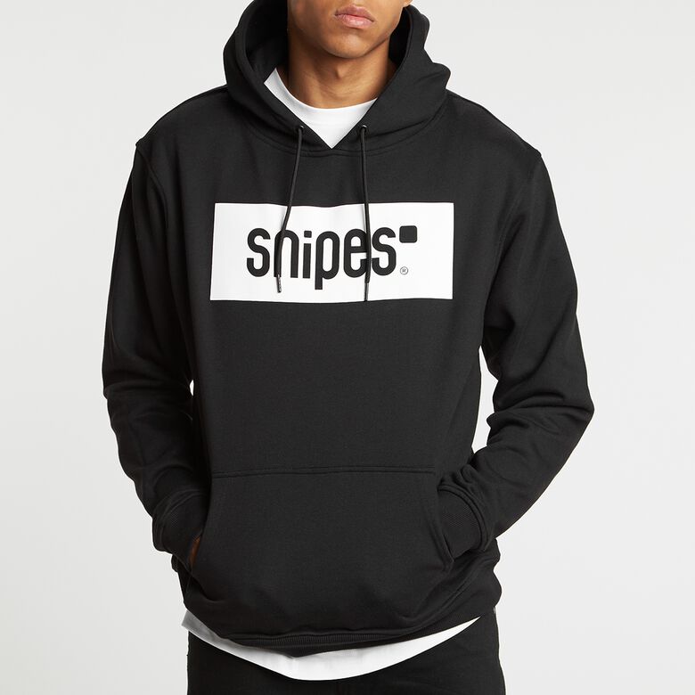 Sudadera con capucha y logo en caja