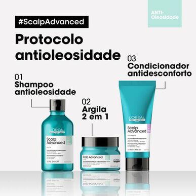 L'Oréal Professionnel Serie Expert Scalp Advanced Pelliculaire Schampo Lugnande torr och fet hårbotten Anti-mjällschampo 300 ml 300 ml