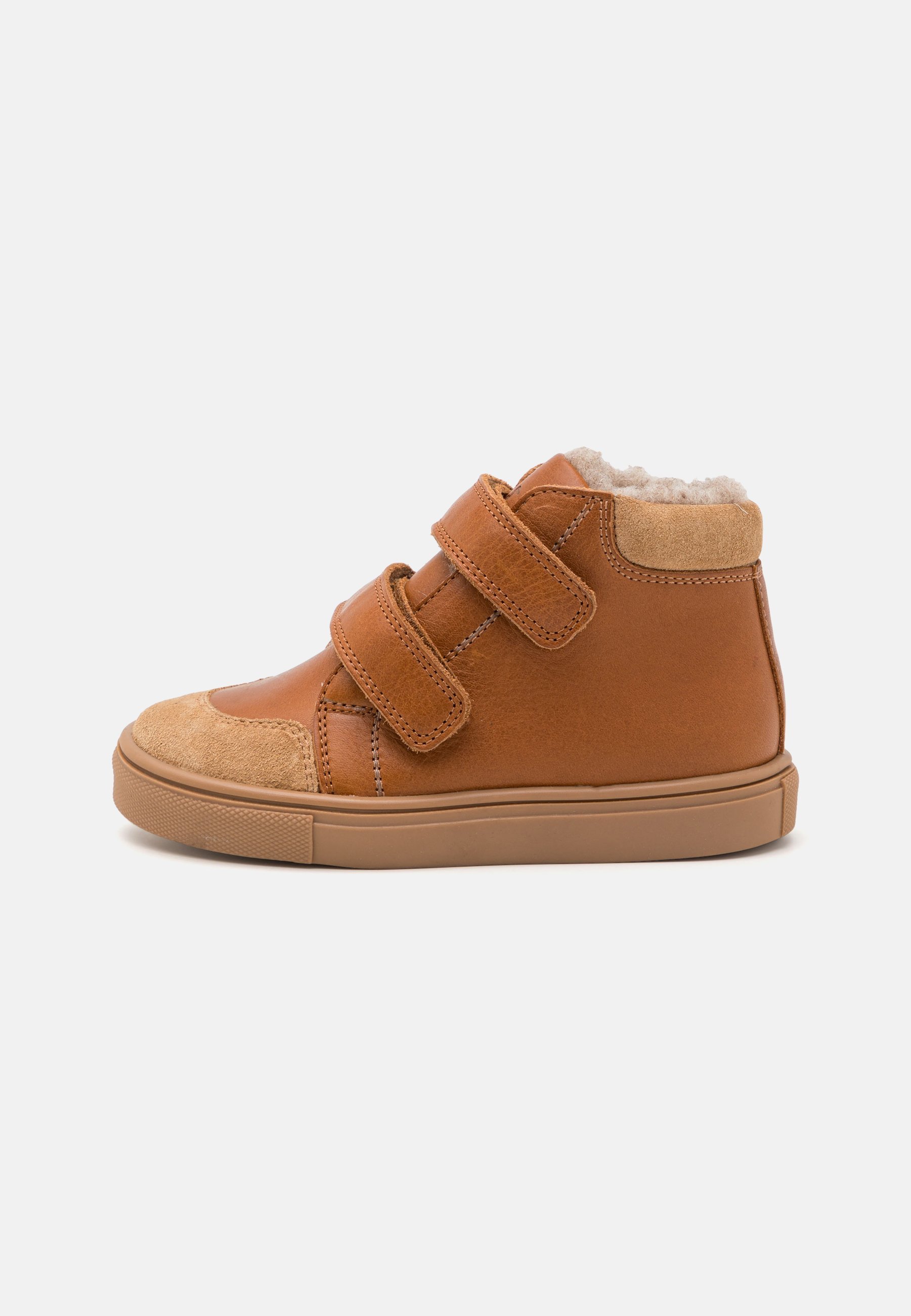 Petit Nord Copenhagen TOASTY UNISEX - Schoenen met klittenbandsluiting - cognac