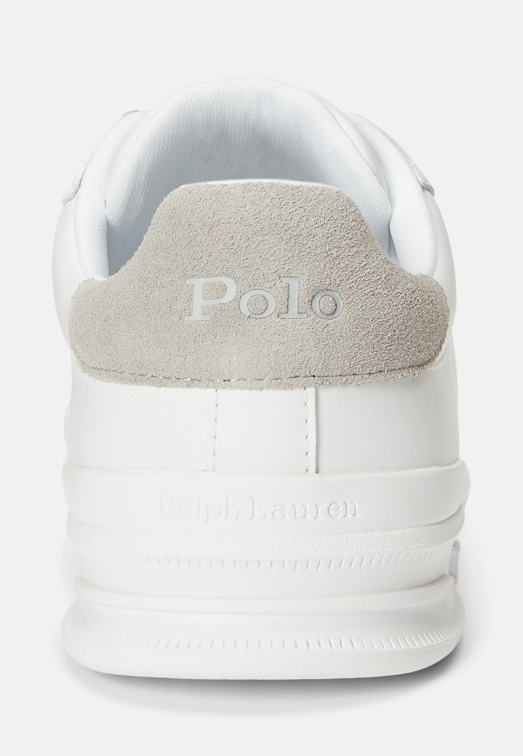 HERITAGE COURT II LEATHER TRAINER - Tenisky - white/grey