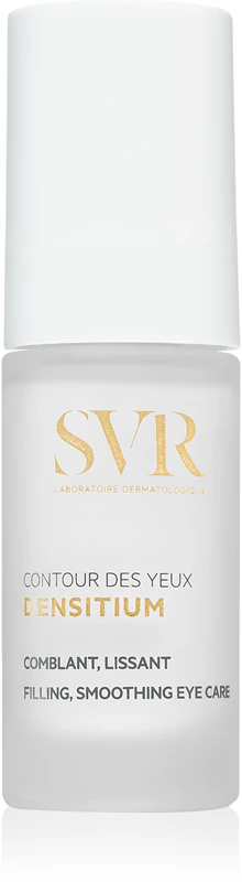 Creme para a área dos olhos SVR Densitium Eye Care, que corrige olheiras e rugas.