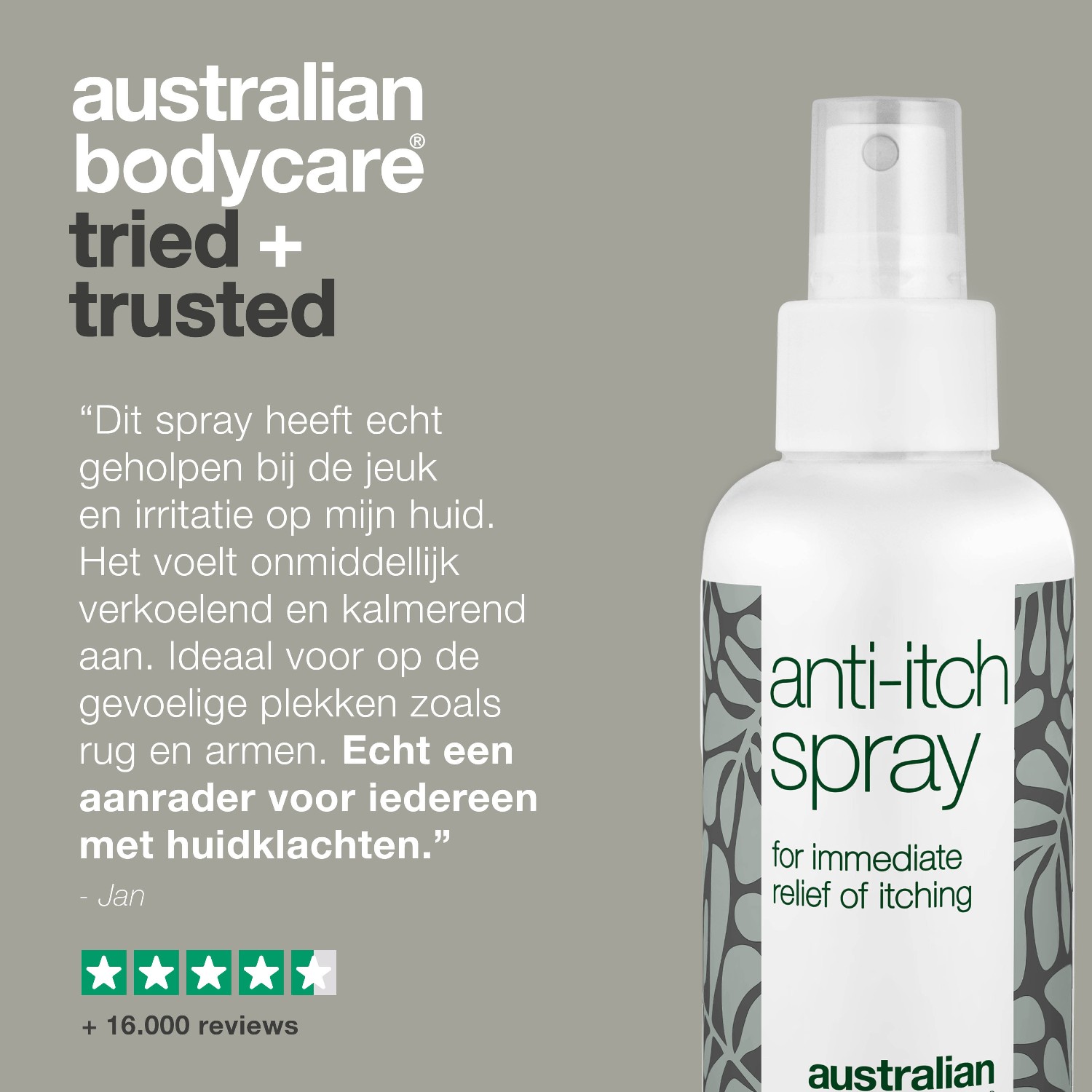 Australian Bodycare Bodylotion Anti-jeukspray - 100 ml