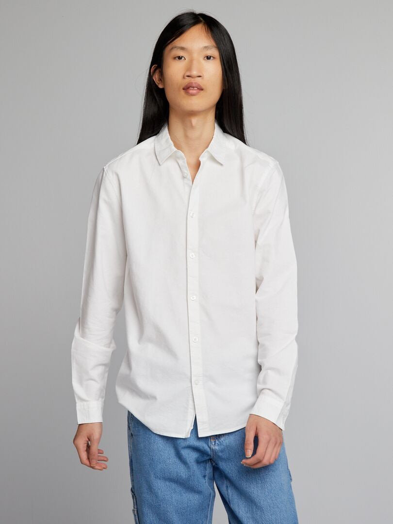 Koszula Oxford Cotton - biała
